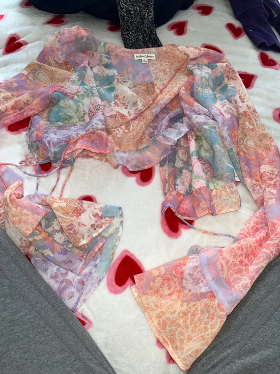 For Love And Lemons Tops - Mavis Crop Blouse
